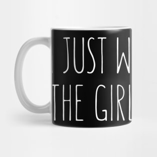 I Just Want To Be The Girl You Like Artistic Mug